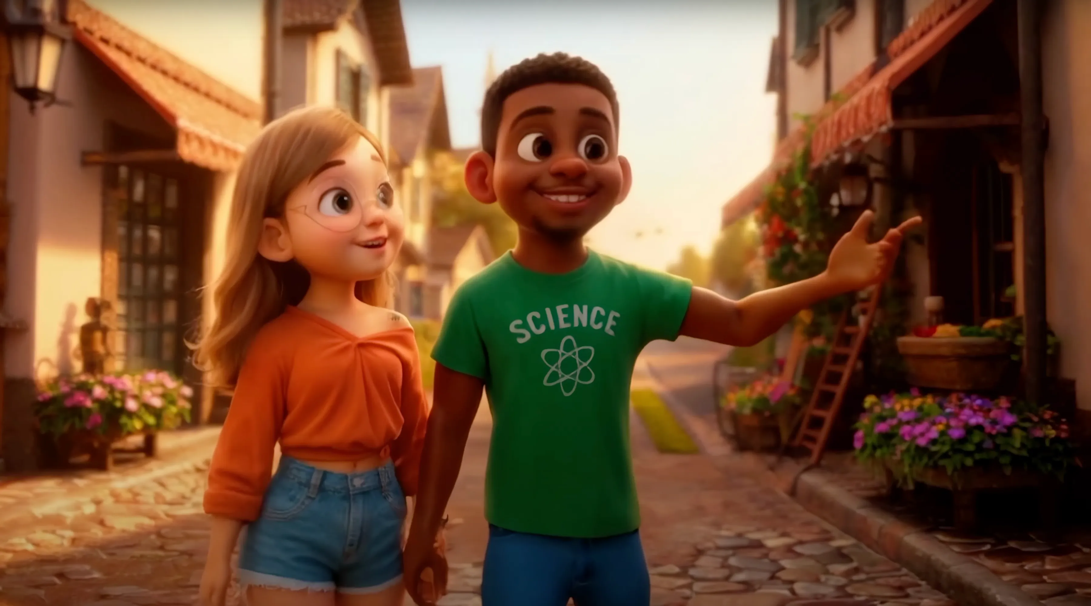 Animated story preview