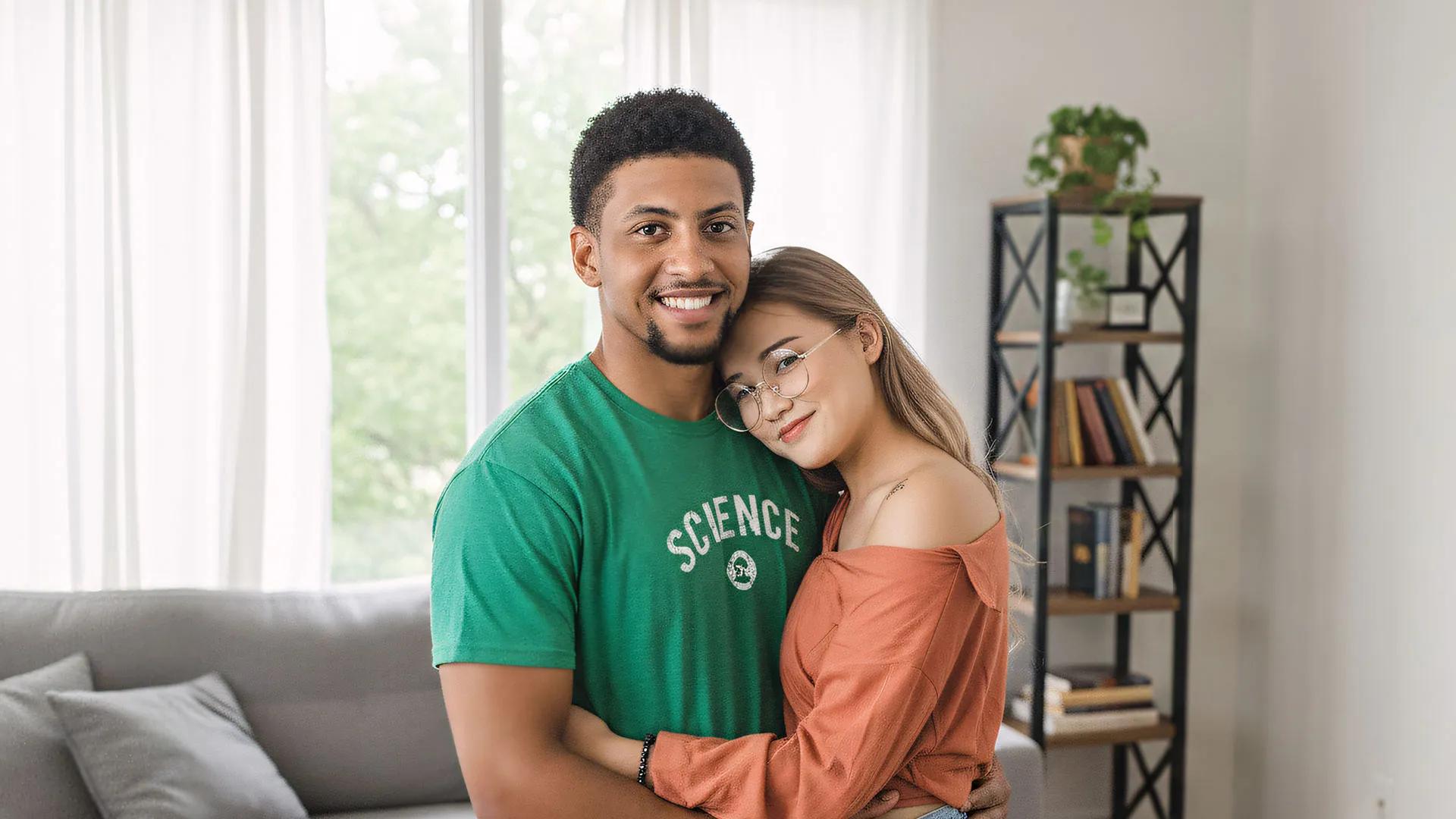 Real couple photo